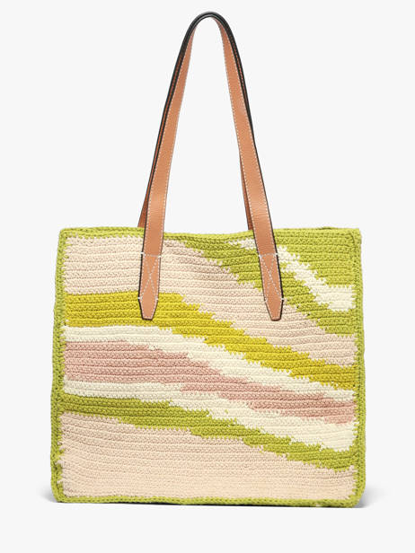 Tote Bag Lancel Plage Crocheted Lancel Green summer capsule A14005 other view 4