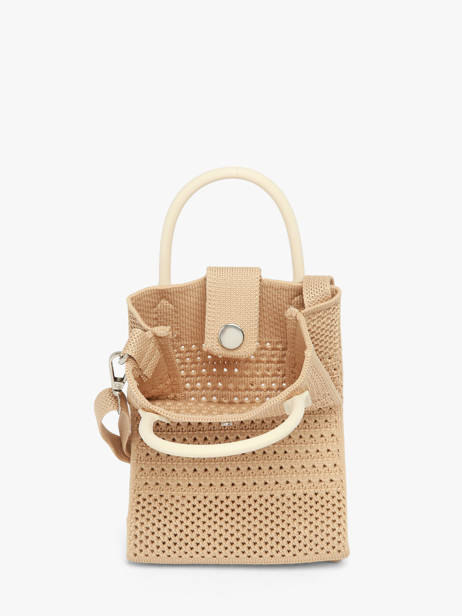 Sac Bandoulière Phonebag Polyester Miniprix Marron phonebag P201 vue secondaire 2