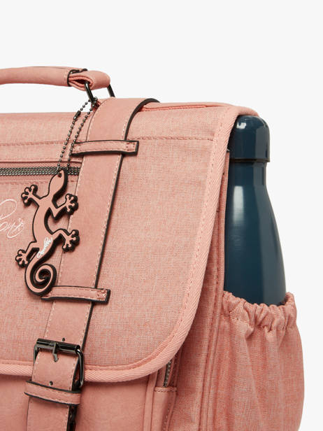 Cartable 2 Compartiments Vintage Color Cameleon Rose vintage color CA38 vue secondaire 4
