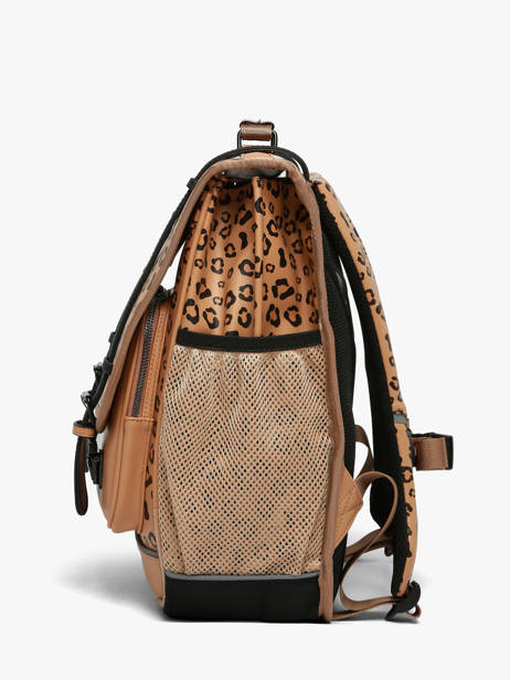 2-compartment Vintage North Backpack Cameleon Brown vintage north SD39 other view 3