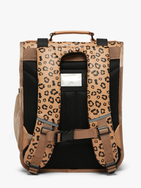2-compartment Vintage North Backpack Cameleon Brown vintage north SD39 other view 5