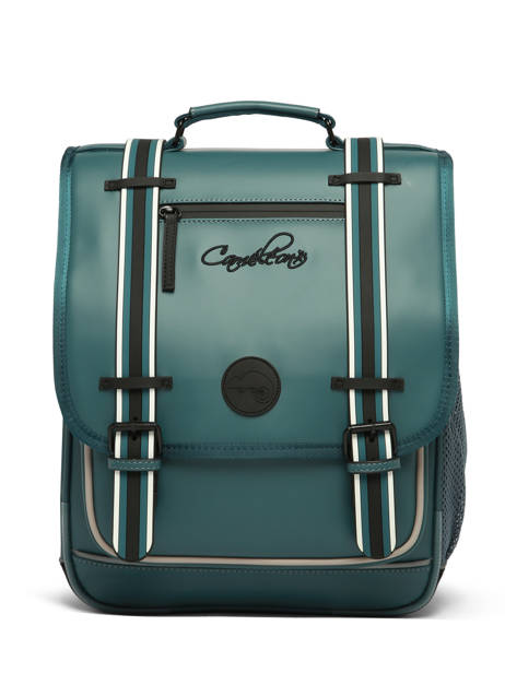 Sac à Dos Vintage North 2 Compartiments Cameleon Bleu vintage north SD39 vue secondaire 5