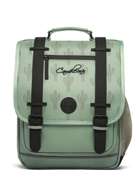 2-compartment Vintage North Backpack Cameleon Green vintage north SD39 other view 7
