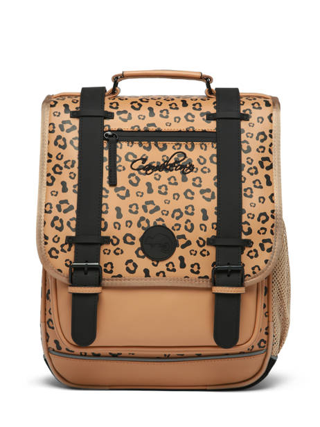 2-compartment Vintage North Backpack Cameleon Brown vintage north SD39 other view 7