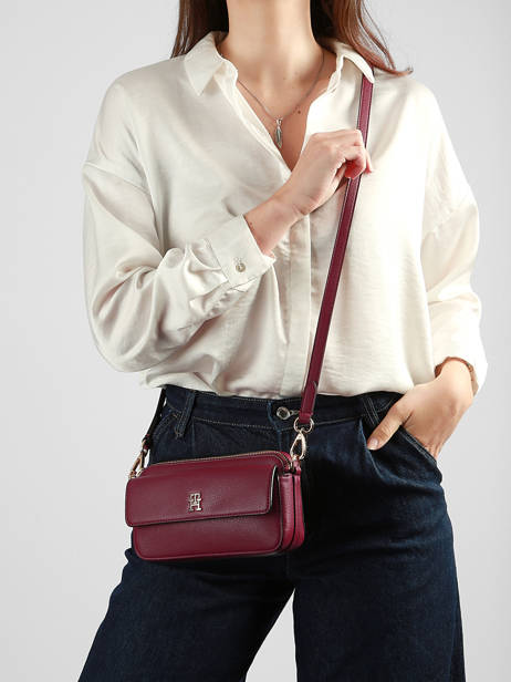 Sac Bandoulière Th Icon Tommy hilfiger Violet th icon AW18721 vue secondaire 1