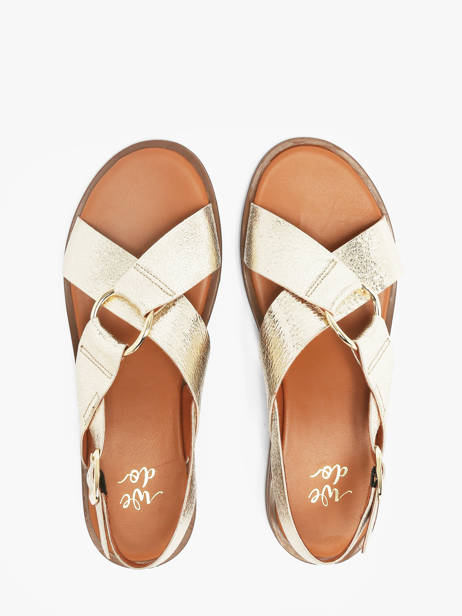 Sandals In Leather We do Silver women 45126A61 other view 3