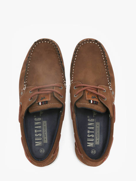 Boat Shoes Mustang Brown men M0051002 other view 3