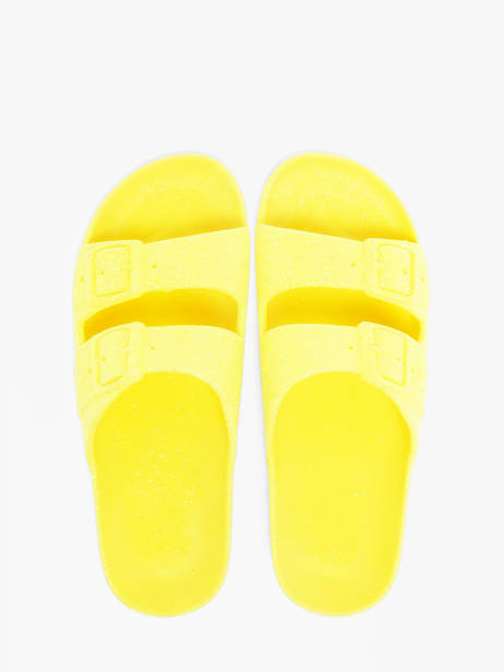 Flip Flops Cacatoes Yellow accessoires 1020 other view 3