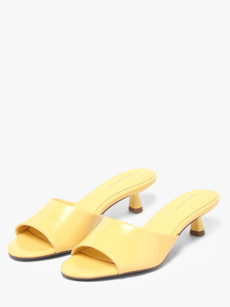 Mules à Talon Tamaris Jaune women 46 vue secondaire 1