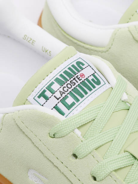 Sneakers In Leather Lacoste Green women 1SFA0080 other view 2