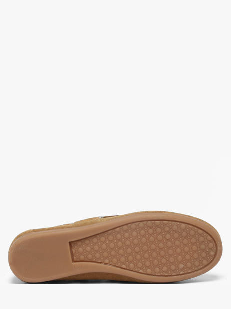Chaussures Bateau En Cuir Pavement Beige accessoires 24128174 vue secondaire 4