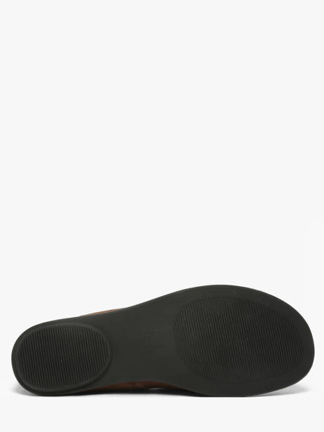 Mocassins En Cuir Inuovo Marron accessoires CT001KDR vue secondaire 4
