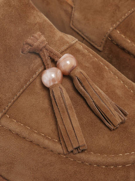 Mocassins En Cuir Inuovo Marron accessoires CT003KCN vue secondaire 2
