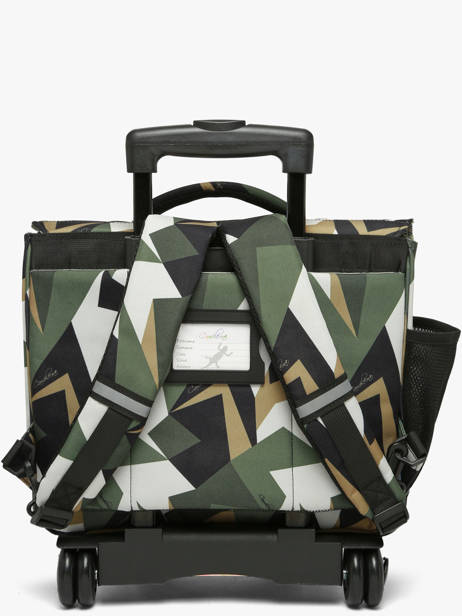 Cartable à Roulettes 2 Compartiments Cameleon Multicolore futur CR38 vue secondaire 5