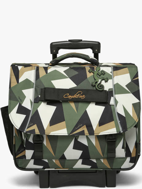 3-compartment Wheeled Satchel Futur Cameleon Multicolor futur CR41