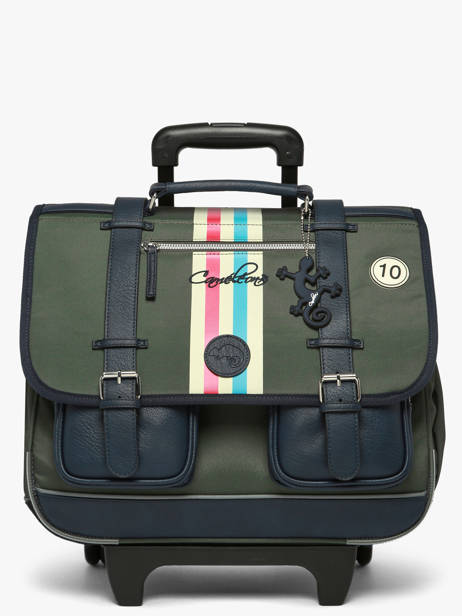 Cartable à Roulettes 3 Compartiments Vintage Urban Cameleon Vert vintage urban CR41