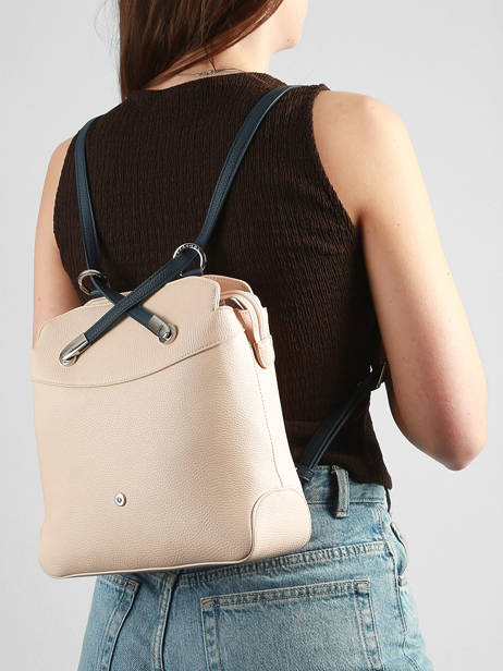 Sac à Dos Hexagona Beige maya 2120285 vue secondaire 1