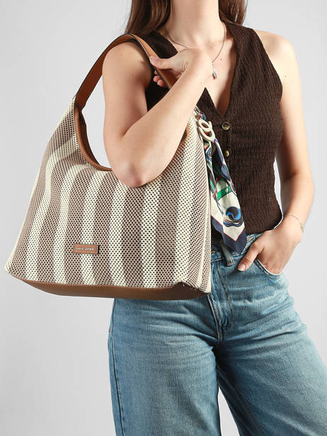 Sac Porté épaule Calvi David jones Beige calvi CM8410 vue secondaire 1