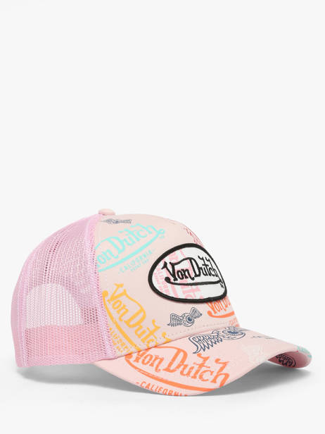 Casquette Trucker Graffiti Von dutch Rose accessoires BRANDED vue secondaire 1