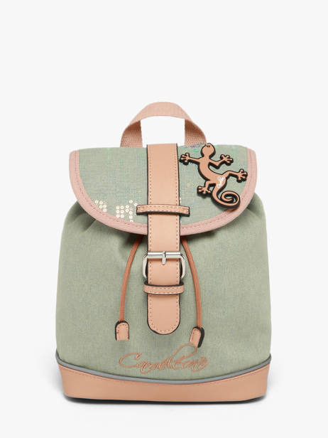 1 Compartment Backpack Cameleon Pink vintage fantasy SD25