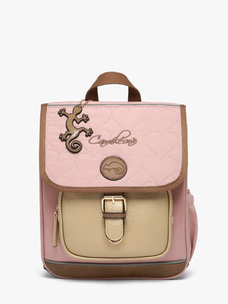 Sac à Dos 1 Compartiment Vintage Fantasy Cameleon Rose vintage fantasy SD30