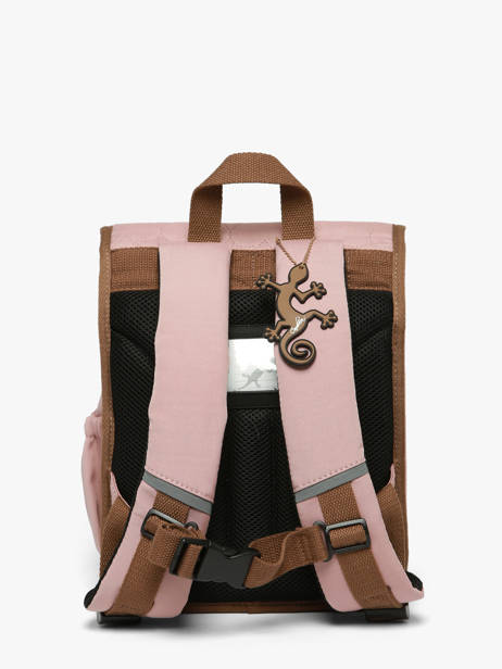 Sac à Dos 1 Compartiment Vintage Fantasy Cameleon Rose vintage fantasy SD30 vue secondaire 3