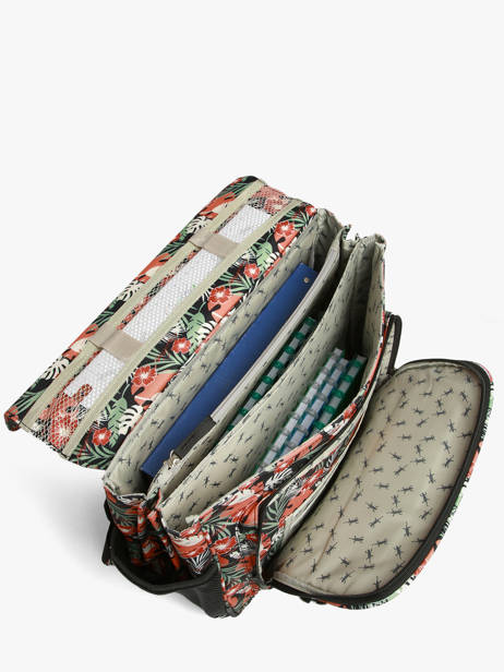 3-compartment Satchel Futur Cameleon Multicolor futur CA41 other view 4