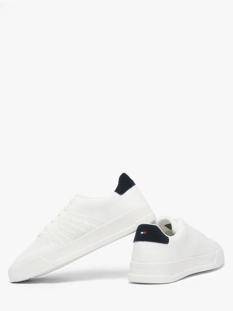 Sneakers In Leather Tommy hilfiger White men 5823YBS other view 2