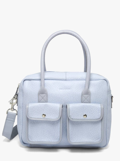 Leather Le Dandy Lavande Shoulder Bag Paul marius Blue lavande DANDYLAV