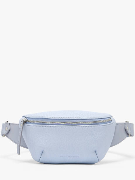 Leather Lavande Belt Bag Paul marius Blue lavande BANASLAV