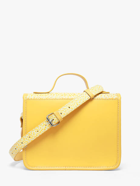 Leather Melle George Citronade Crossbody Bag Paul marius Yellow citronade GEORGCIT other view 3
