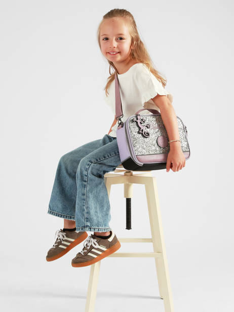 Lunch Bag Cameleon Violet vintage fantasy BL24 other view 2