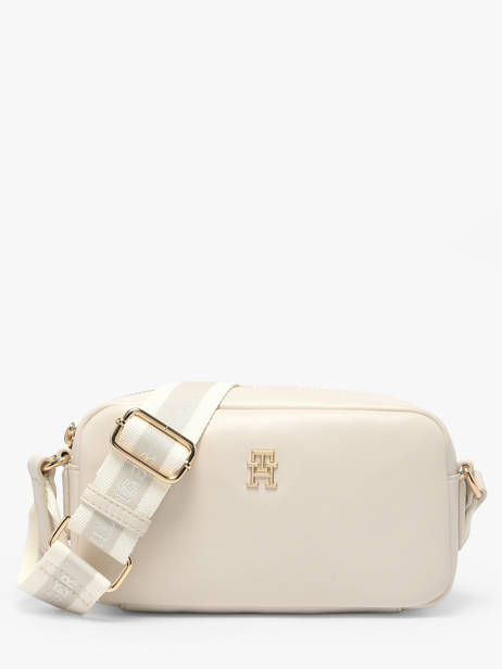 Shoulder Bag Th Essential Polyurethane Tommy hilfiger White th essential AW18370