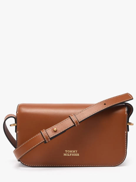 Shoulder Bag Th Script Leather Tommy hilfiger Brown th script AW18399 other view 3