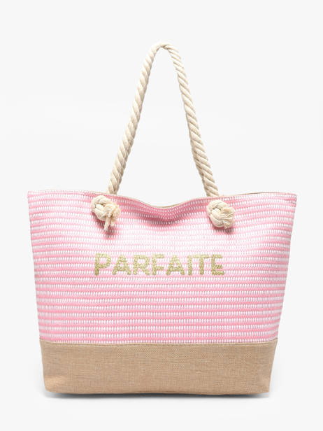 Sac Porté épaule Plage Polyester Gerard pasquier Rose plage P26095