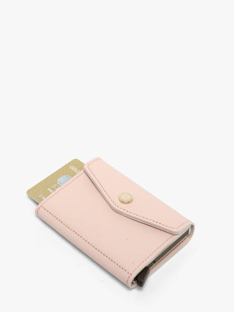 Original Envelope Leather Card Holder Secrid Pink original EOR other view 2