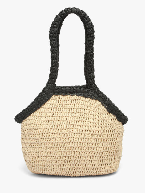 Shoulder Bag Galets Paper Les tropeziennes Beige galets TZ02 other view 3