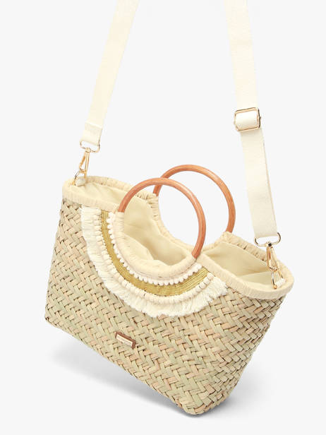 Shoulder Bag Monaco Straw Les tropeziennes Beige monaco TZ01 other view 2