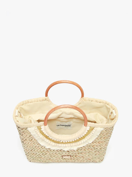 Shoulder Bag Monaco Straw Les tropeziennes Beige monaco TZ01 other view 3