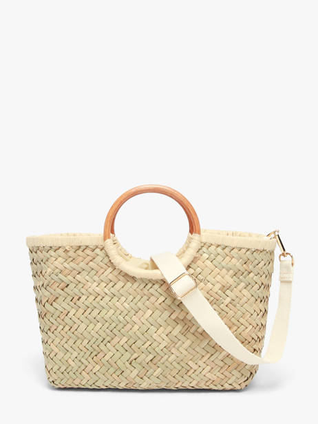 Shoulder Bag Monaco Straw Les tropeziennes Beige monaco TZ01 other view 4
