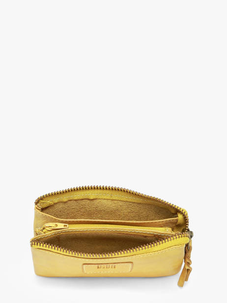 Porte-monnaie Heritage Cuir Biba Bleu heritage BT35 vue secondaire 1
