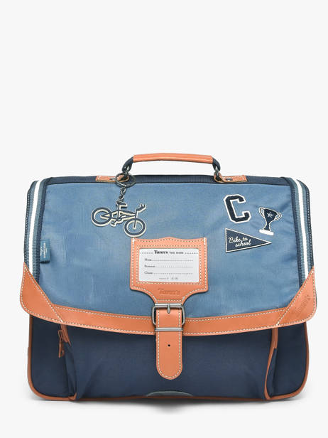 2-compartment Satchel Tann's Blue les fantaisies g 38208