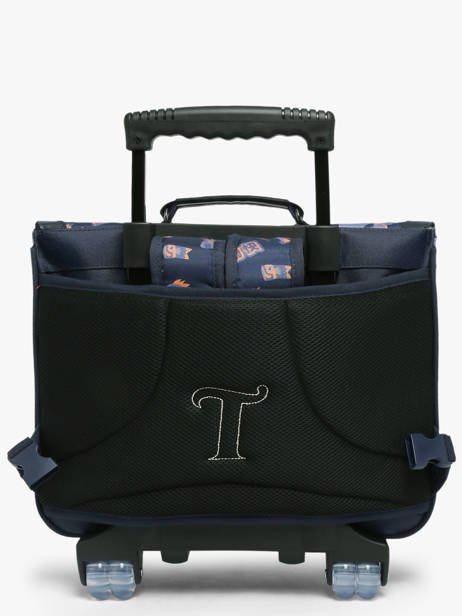 Cartable à Roulettes 2 Compartiments Tann's Bleu les fantaisies g 42155 vue secondaire 5