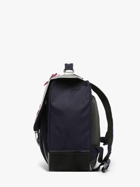 1 Compartment Satchel Tann's Blue les fantaisies f 35268 other view 1