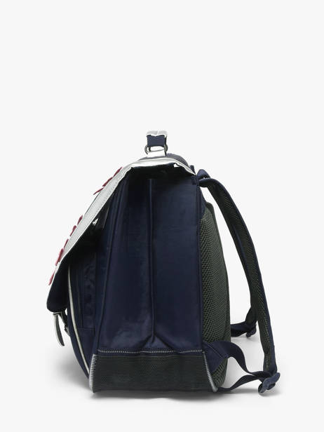 2-compartment Satchel Tann's Blue les fantaisies f 41268 other view 1