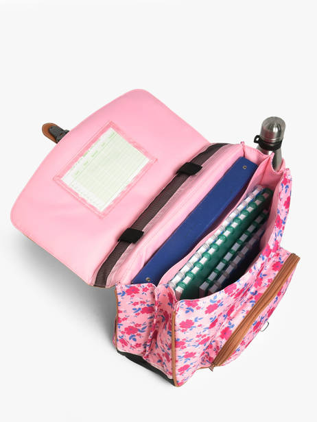 2-compartment Satchel Tann's Pink les fantaisies f 26382613 other view 2