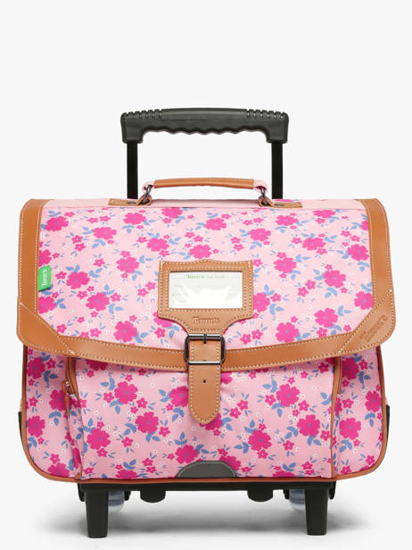 2-compartment Wheeled Satchel Tann's Pink les fantaisies f 26422613