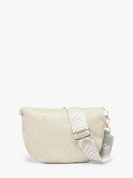 Sac Banane Miniprix Argent sangle Z1009 vue secondaire 3