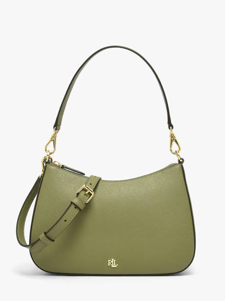Leather Danni 26 Shoulder Bag Lauren ralph lauren Green danni 31883768