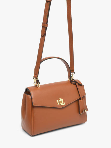 Crossbody Bag Farrah Leather Lauren ralph lauren Brown farrah 31P15611 other view 2